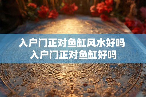 入户门正对鱼缸风水好吗 入户门正对鱼缸好吗