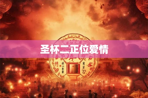 圣杯二正位爱情