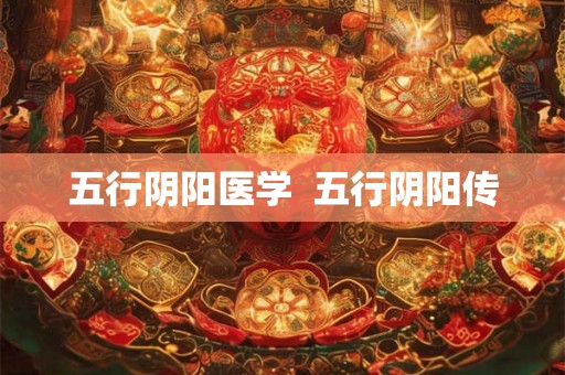 五行阴阳医学  五行阴阳传