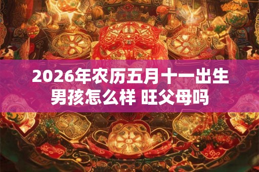 2026年农历五月十一出生男孩怎么样 旺父母吗