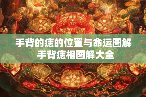 手背的痣的位置与命运图解  手背痣相图解大全