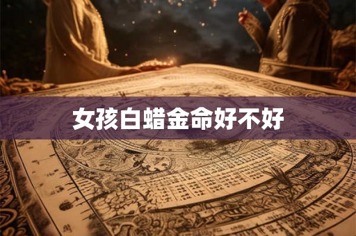 女孩白蜡金命好不好