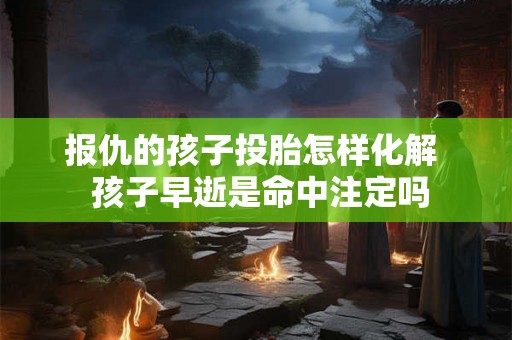 报仇的孩子投胎怎样化解 孩子早逝是命中注定吗 报仇的孩子投胎怎样化解 孩子早逝是命中注定吗