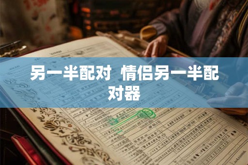 另一半配对 情侣另一半配对器 另一半配对 情侣另一半配对器