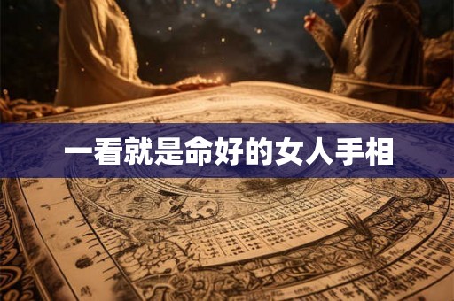 一看就是命好的女人手相 一看就是命好的女人手相
