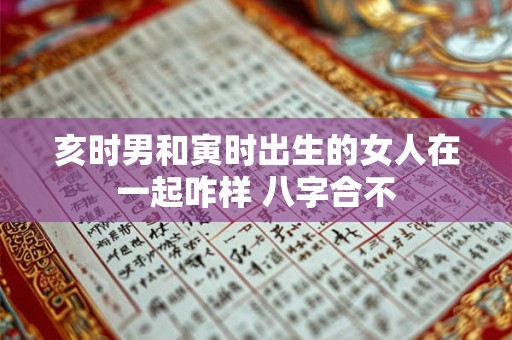 亥时男和寅时出生的女人在一起咋样 八字合不