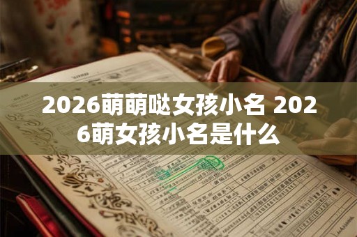 2026萌萌哒女孩小名 2026萌女孩小名是什么 2026萌萌哒女孩小名 2026萌女孩小名是什么