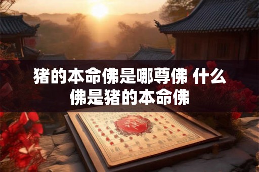 猪的本命佛是哪尊佛 什么佛是猪的本命佛