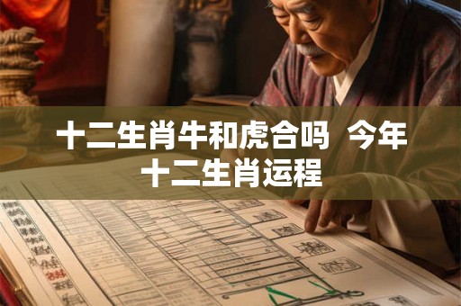 十二生肖牛和虎合吗 今年十二生肖运程 十二生肖牛和虎合吗 今年十二生肖运程