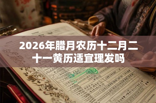 2026年腊月农历十二月二十一黄历适宜理发吗