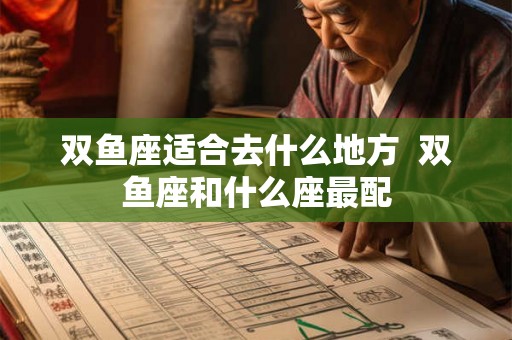 双鱼座适合去什么地方  双鱼座和什么座最配