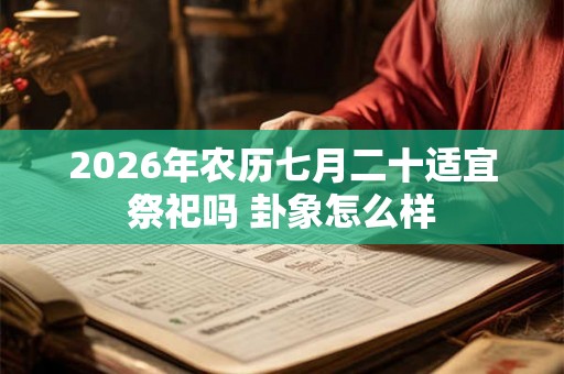 2026年农历七月二十适宜祭祀吗 卦象怎么样