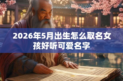2026年5月出生怎么取名女孩好听可爱名字