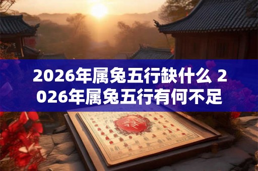 2026年属兔五行缺什么 2026年属兔五行有何不足