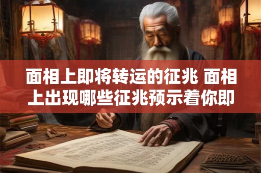 面相上即将转运的征兆 面相上出现哪些征兆预示着你即将转运 面相上即将转运的征兆 面相上出现哪些征兆预示着你即将转运