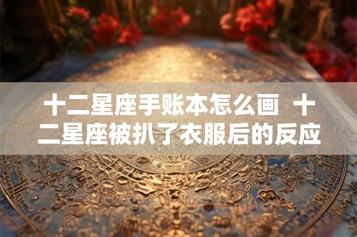 十二星座手账本怎么画  十二星座被扒了衣服后的反应