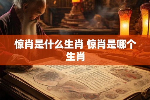 惊肖是什么生肖 惊肖是哪个生肖 惊肖是什么生肖 惊肖是哪个生肖