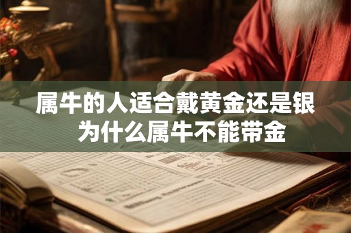 属牛的人适合戴黄金还是银 为什么属牛不能带金 属牛的人适合戴黄金还是银 为什么属牛不能带金