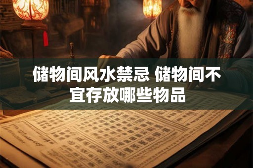 储物间风水禁忌 储物间不宜存放哪些物品 储物间风水禁忌 储物间不宜存放哪些物品