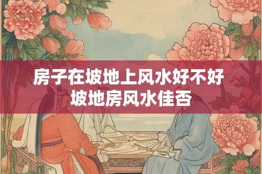 房子在坡地上风水好不好 坡地房风水佳否
