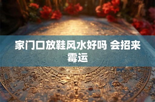 家门口放鞋风水好吗 会招来霉运