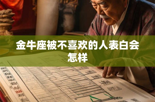 金牛座被不喜欢的人表白会怎样 金牛座被不喜欢的人表白会怎样
