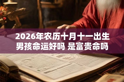 2026年农历十月十一出生男孩命运好吗 是富贵命吗 2026年农历十月十一出生男孩命运好吗 是富贵命吗