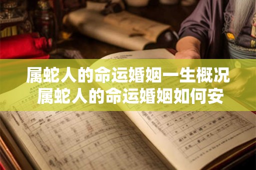 属蛇人的命运婚姻一生概况 属蛇人的命运婚姻如何安排