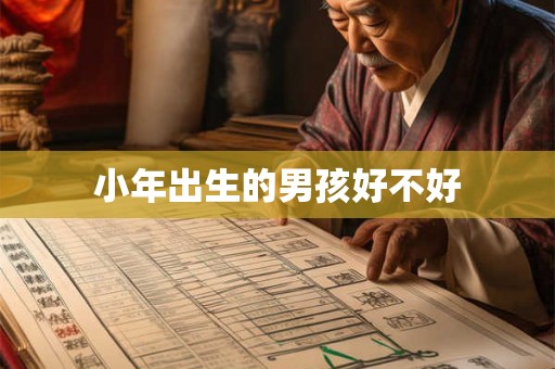 小年出生的男孩好不好