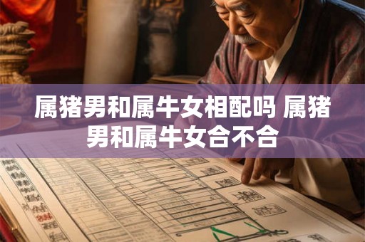属猪男和属牛女相配吗 属猪男和属牛女合不合