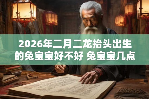 2026年二月二龙抬头出生的兔宝宝好不好 兔宝宝几点出生最好命