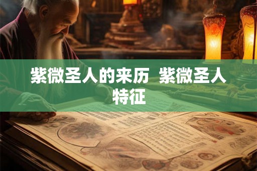 紫微圣人的来历  紫微圣人特征