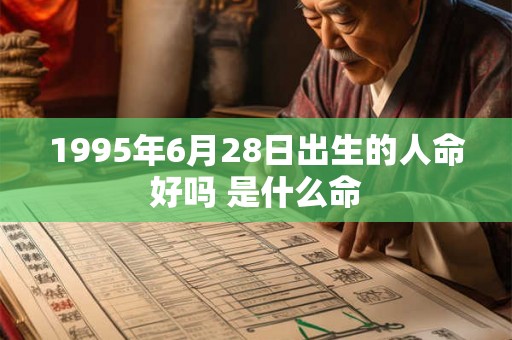 1995年6月28日出生的人命好吗 是什么命 1995年6月28日出生的人命好吗 是什么命