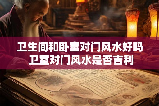 卫生间和卧室对门风水好吗 卫室对门风水是否吉利