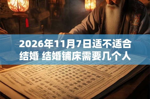 2026年11月7日适不适合结婚 结婚铺床需要几个人 2026年11月7日适不适合结婚 结婚铺床需要几个人