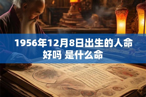 1956年12月8日出生的人命好吗 是什么命 1956年12月8日出生的人命好吗 是什么命