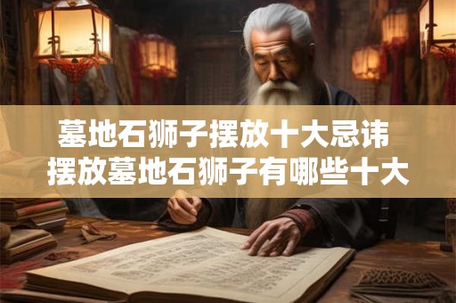 墓地石狮子摆放十大忌讳 摆放墓地石狮子有哪些十大忌讳