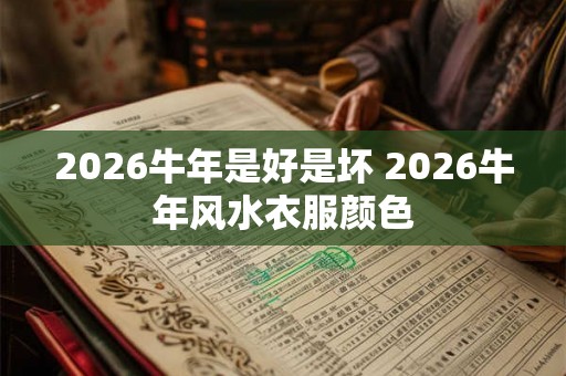 2026牛年是好是坏 2026牛年风水衣服颜色