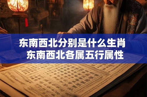 东南西北分别是什么生肖  东南西北各属五行属性