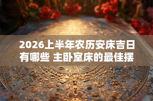 2026上半年农历安床吉日有哪些 主卧室床的最佳摆放