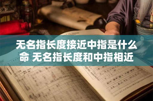 无名指长度接近中指是什么命 无名指长度和中指相近的手相代表什么命运