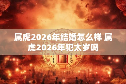 属虎2026年结婚怎么样 属虎2026年犯太岁吗