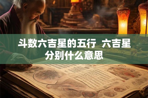 斗数六吉星的五行  六吉星分别什么意思