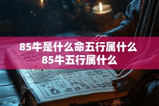 85牛是什么命五行属什么 85牛五行属什么