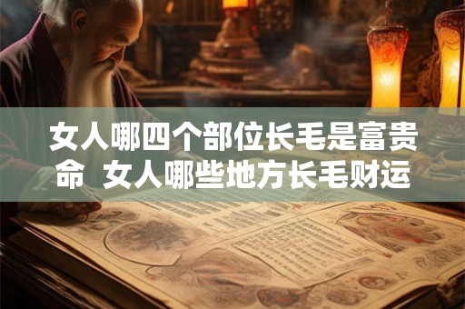女人哪四个部位长毛是富贵命  女人哪些地方长毛财运好