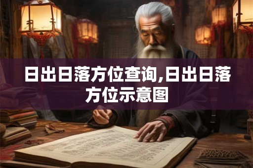 日出日落方位查询,日出日落方位示意图 日出日落方位查询,日出日落方位示意图