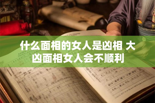什么面相的女人是凶相 大凶面相女人会不顺利 什么面相的女人是凶相 大凶面相女人会不顺利