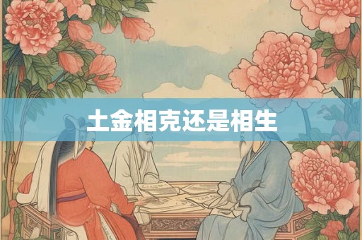 土金相克还是相生 土金相克还是相生