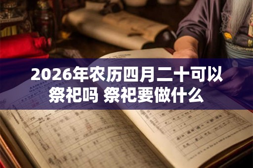 2026年农历四月二十可以祭祀吗 祭祀要做什么