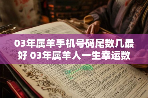 03年属羊手机号码尾数几最好 03年属羊人一生幸运数字是几